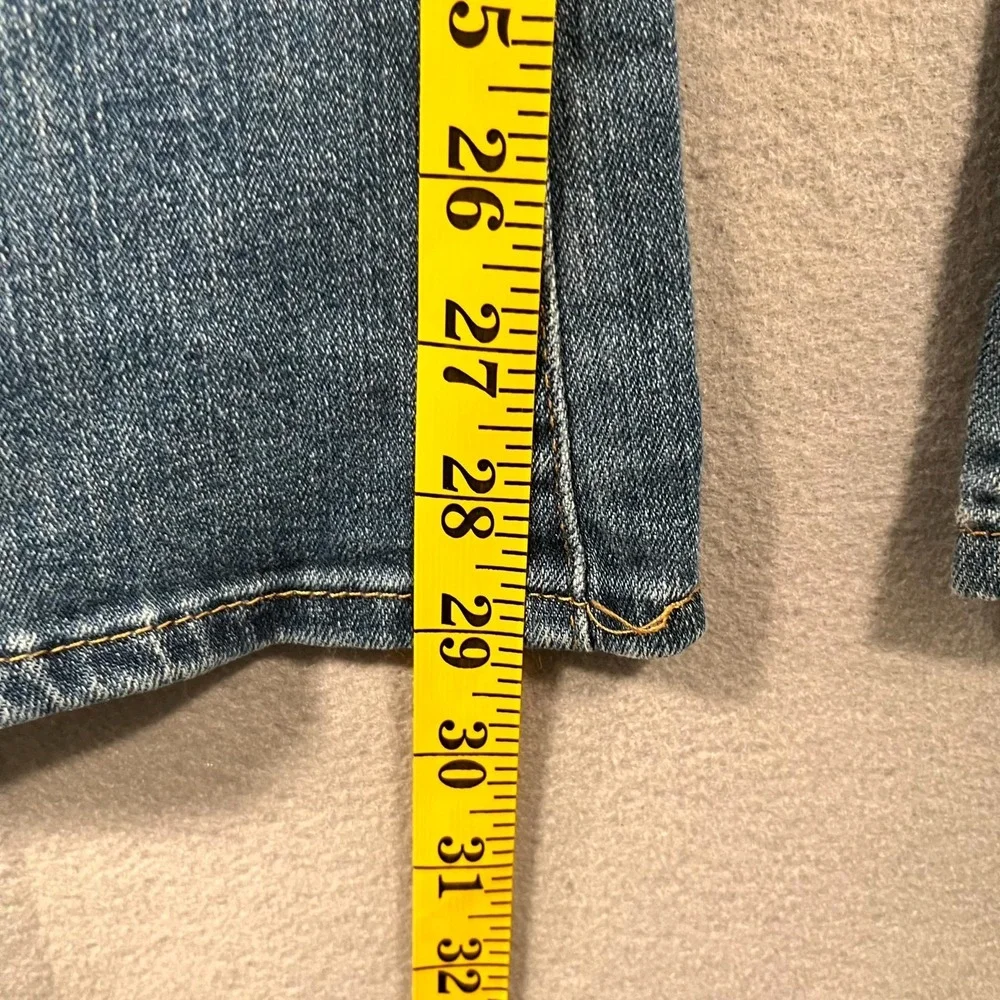 Signature By Levi Strauss & Co. Jeans Womens 32W Blue Denim Mid Rise Bootcut Leg